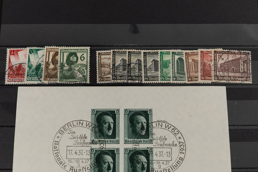 WW2 Tysk Frimærke / Feldpost Lot. Original.