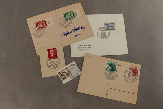 WW2 Tysk Frimærke / Feldpost Lot. Original.