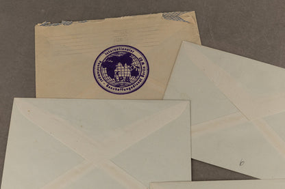 WW2 Tysk Kuvert / Feldpost Lot. Original.
