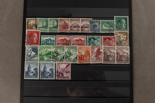 WW2 Tysk Frimærke Lot. Original.