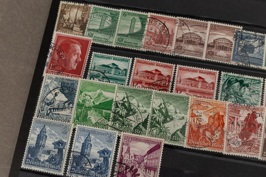 WW2 Tysk Frimærke Lot. Original.