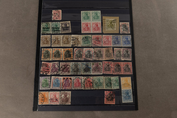 WW1/WW2 Tysk Frimærke Lot. Original.