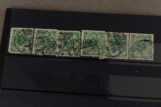 WW1/WW2 Tysk Frimærke Lot. Original.