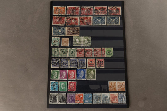 WW2 Tysk Frimærke Lot. Original.