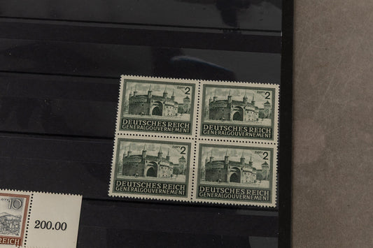 WW2 Tysk Frimærke Lot. Original.