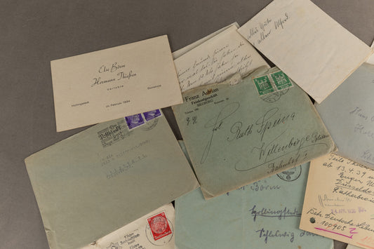 WW2 Tysk Stort Feltpost Lot. Original.