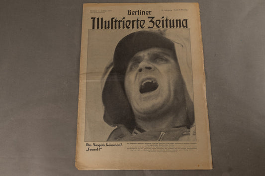 WW2 Tysk "Illustrierte Zeitung" Blad. Original.