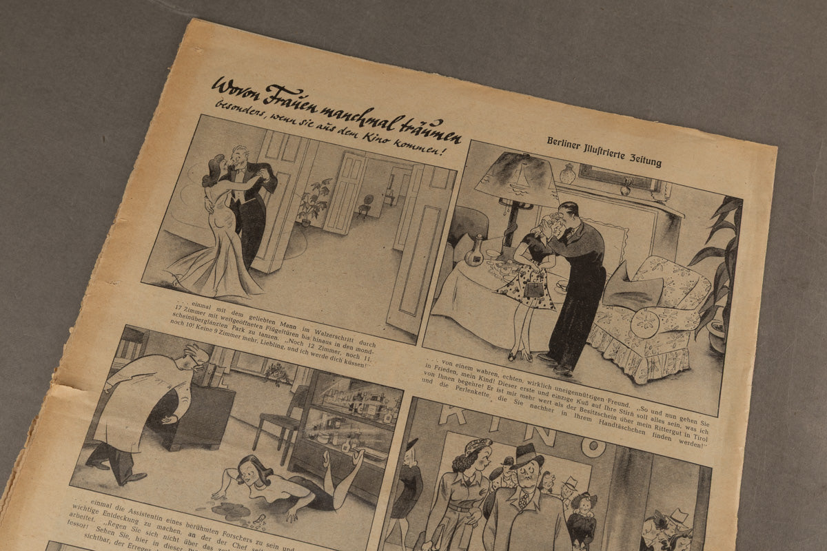 WW2 Tysk "Illustrierte Zeitung" Blad. Original.